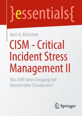Cover image: CISM - Critical Incident Stress Management II 9783662713877