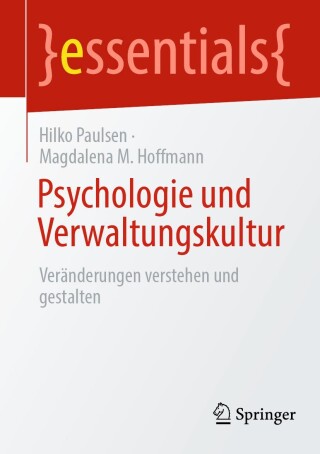 Cover image: Psychologie und Verwaltungskultur 9783662714454