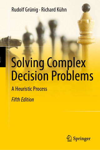 Cover image: Solving Complex Decision Problems 5th edition 9783662716199