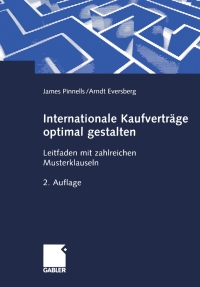 Cover image: Internationale Kaufverträge optimal gestalten 2nd edition 9783409288897