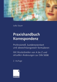 صورة الغلاف: Praxishandbuch Korrespondenz 2nd edition 9783409224048