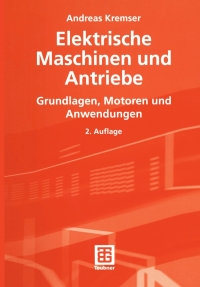 Imagen de portada: Elektrische Maschinen und Antriebe 2nd edition 9783519161882