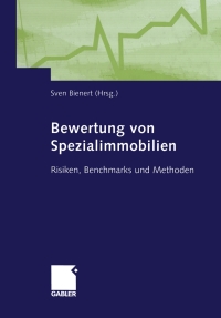 Cover image: Bewertung von Spezialimmobilien 1st edition 9783409125222