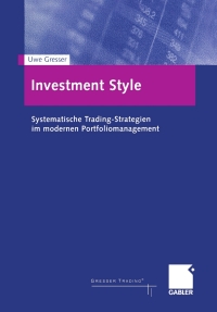 Imagen de portada: Investment Style 9783409118828