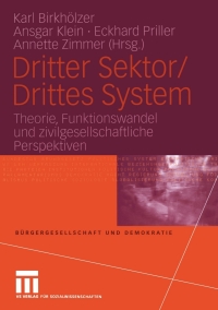 Imagen de portada: Dritter Sektor/Drittes System 9783810039941