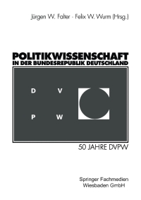 Cover image: Politikwissenschaft in der Bundesrepublik Deutschland 1st edition 9783531138152