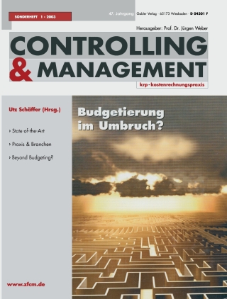 Cover image: Budgetierung im Umbruch ? 9783409124249