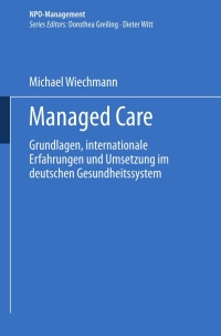 Titelbild: Managed Care 9783824478033