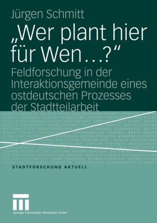 Cover image: „Wer plant hier für Wen…?“ 9783810041180