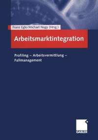 Omslagafbeelding: Arbeitsmarktintegration 1st edition 9783409125642