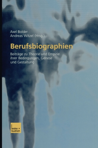 Imagen de portada: Berufsbiographien 1st edition 9783810038210
