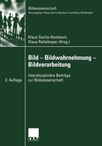 صورة الغلاف: Bild — Bildwahrnehmung — Bildverarbeitung 2nd edition 9783824445714