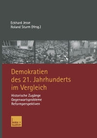 Cover image: Demokratien des 21. Jahrhunderts im Vergleich 1st edition 9783810037329