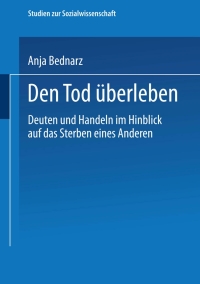 Cover image: Den Tod überleben 9783531141053