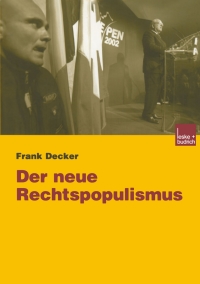 Cover image: Der neue Rechtspopulismus 2nd edition 9783810039361