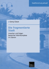 Imagen de portada: Die fragmentierte Stadt 9783810037695