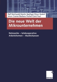 Cover image: Die neue Welt der Mikrounternehmen 9783409124621