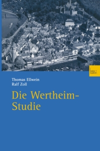 Cover image: Die Wertheim-Studie 9783810035158