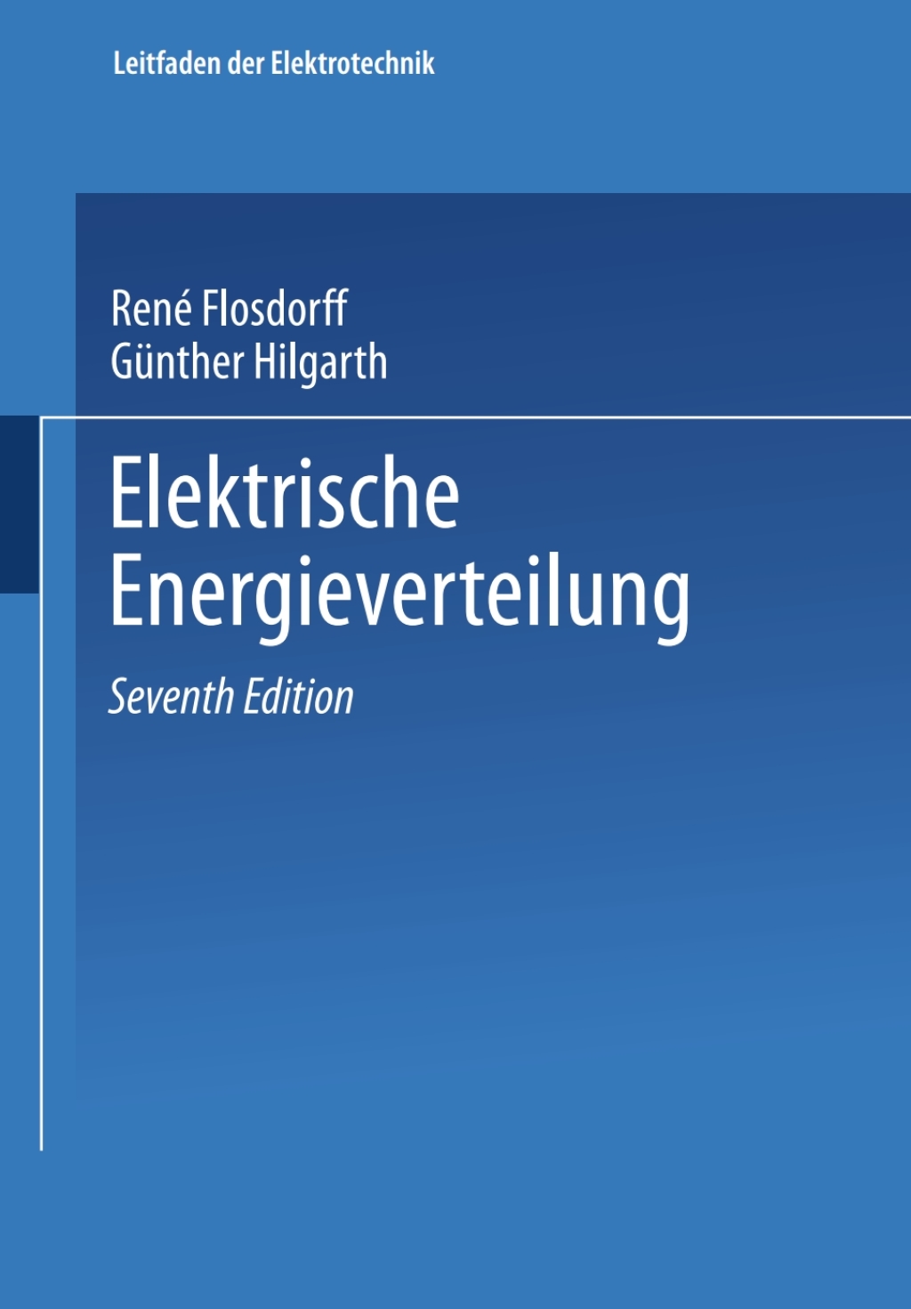 Elektrische Energieverteilung 7th Edition