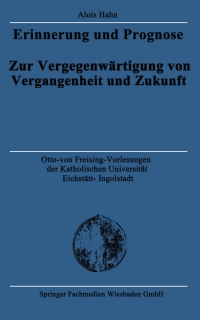 Cover image: Erinnerung und Prognose 9783810039521