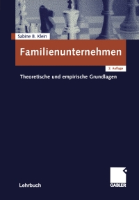 Imagen de portada: Familienunternehmen 2nd edition 9783409217033