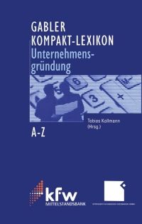 Cover image: Gabler Kompakt-Lexikon Unternehmensgründung 1st edition 9783409126748