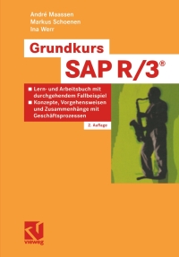 صورة الغلاف: Grundkurs SAP R/3® 2nd edition 9783528157906