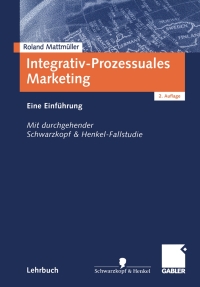 Omslagafbeelding: Integrativ-Prozessuales Marketing 2nd edition 9783409214278