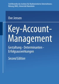 Cover image: Key-Account-Management 2nd edition 9783824481439