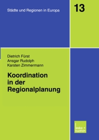 Cover image: Koordination in der Regionalplanung 9783810040367