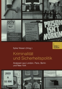 Cover image: Kriminalität und Sicherheitspolitik 1st edition 9783810039606