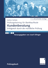 Cover image: Kundenberatung 3rd edition 9783409320634