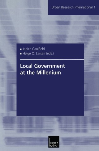 صورة الغلاف: Local Government at the Millenium 1st edition 9783810031914