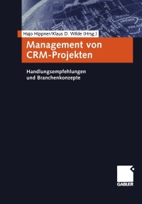 Cover image: Management von CRM-Projekten 1st edition 9783409125208