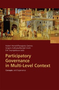 Imagen de portada: Participatory Governance in Multi-Level Context 1st edition 9783810036148