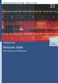 Cover image: Politische Ethik 9783810035363