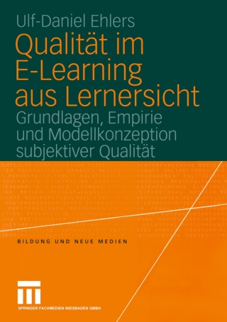 Cover image: Qualität im E-Learning aus Lernersicht 9783531142357