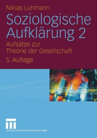 Cover image: Soziologische Aufklärung 2 5th edition 9783531612812