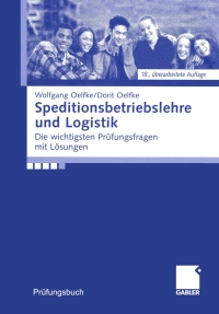 Cover image: Speditionsbetriebslehre und Logistik 18th edition 9783409170420