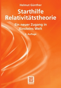 Imagen de portada: Starthilfe Relativitätstheorie 2nd edition 9783519103820