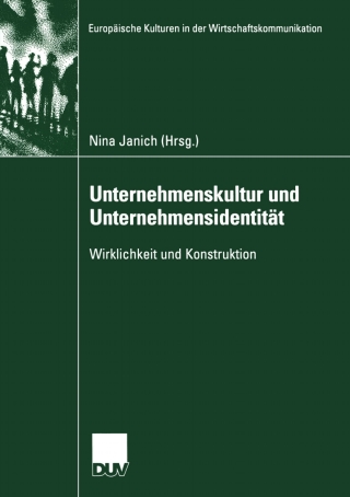 Cover image: Unternehmenskultur und Unternehmensidentität 9783824445998