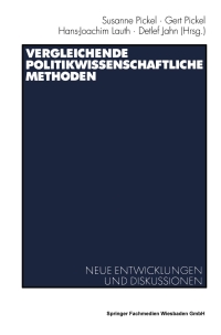 Immagine di copertina: Vergleichende politikwissenschaftliche Methoden 1st edition 9783531140971