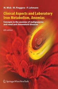 Omslagafbeelding: Clinical Aspects and Laboratory. Iron Metabolism, Anemias 6th edition 9783709100868