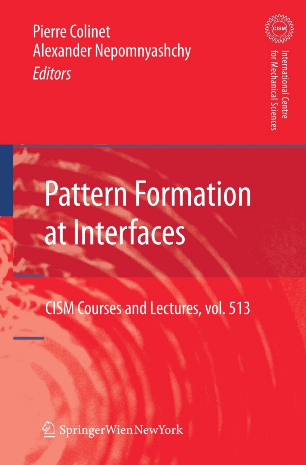 Pattern Formation at Interfaces (eBook)