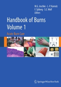 Imagen de portada: Handbook of Burns Volume 1 9783709103470