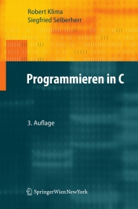 Immagine di copertina: Programmieren in C 3rd edition 9783709103920