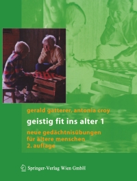 Cover image: Geistig fit ins Alter 1 2nd edition 9783211214046