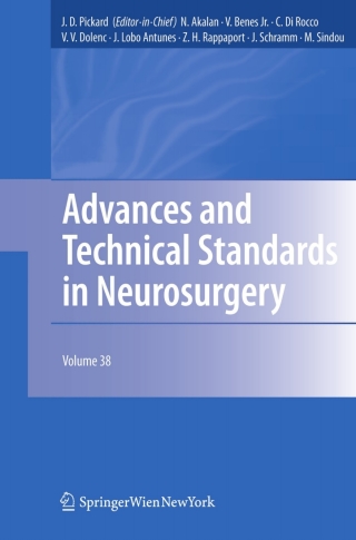 Cover image: Advances and Technical Standards in Neurosurgery 9783709106754