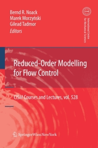 Imagen de portada: Reduced-Order Modelling for Flow Control 1st edition 9783709107577