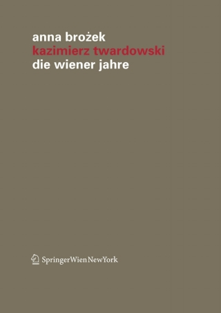 Cover image: Kazimierz Twardowski 9783709107706